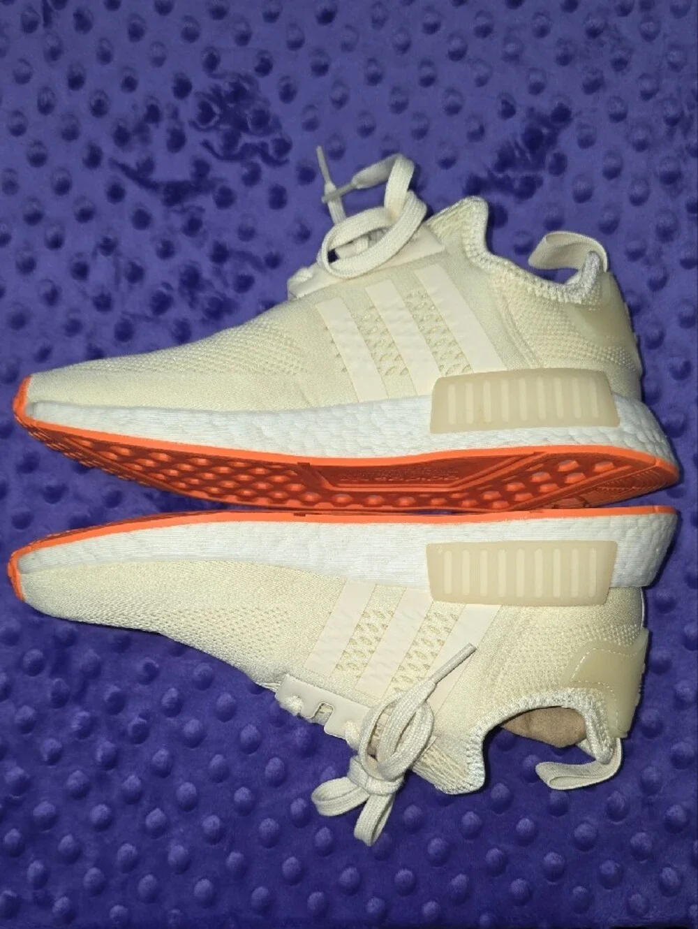 Cream & Orange Adidas
